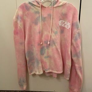Star Wars Pastel Crop Hoodie